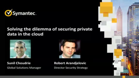 Solving the dilemma of securing private data in the cloud