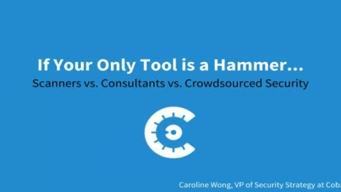 If Your Only Tool is a Hammer. Scanners v. Consultants vs. Crowdsourced Security