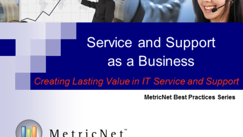 Service and Support as a Business