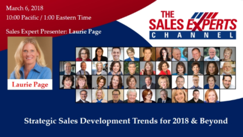 Strategic Sales Development Trends for 2018 &amp; Beyond