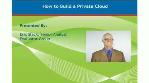 How To Build a Private Cloud