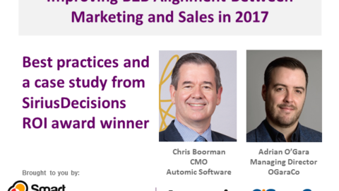 Improving Alignment Between B2B Marketing and Sales in 2017