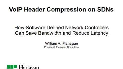 VoIP Header Compression on SDNs