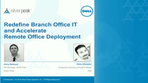 Redefine Branch Office IT and Accelerate Remote Office Deployment