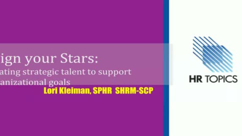 Align your stars: performance management that drives results