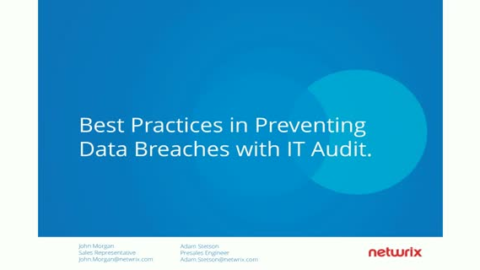 Best Practices in Preventing Data Breaches with IT Audit
