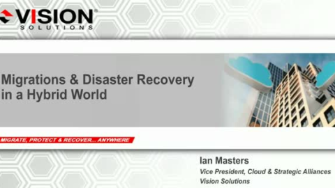 Migrations and Disaster Recovery in a Hybrid World
