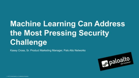 Machine Learning Can Address the Most Pressing Security Challenge