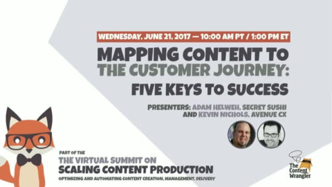 Mapping Content to the Customer Journey: 5 Keys to Success