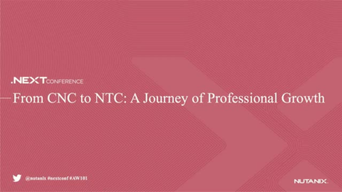 From CNC to NTC: A Journey of Professional Growth
