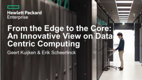 From the Edge to the Core: An Innovative View on Data Centric Computing