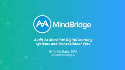 Audit Ex Machina: Digital Learning Systems and Transactional Data
