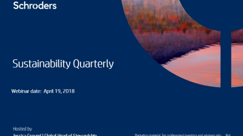 Sustainability Quarterly &#8211; Focus on Alternatives and Private Equity