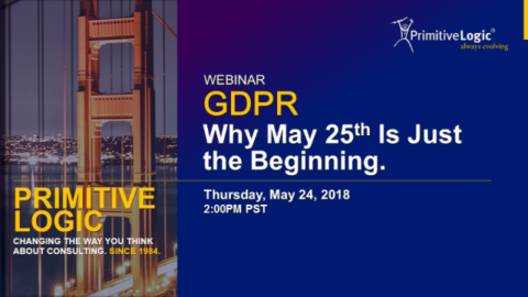GDPR &#8211; Why May 25th Is Just the Beginning