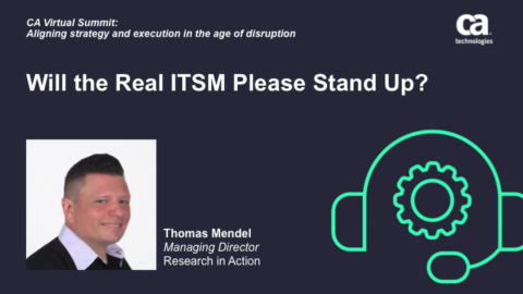 Will the Real ITSM Please Stand Up?