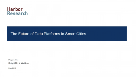 The Future of Data Platforms in Smart Cities