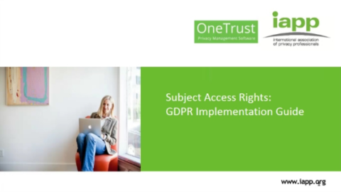 Subject Access Rights: GDPR Implementation Guide