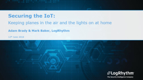 Securing the IoT: Keeping planes in the air and the lights on at home