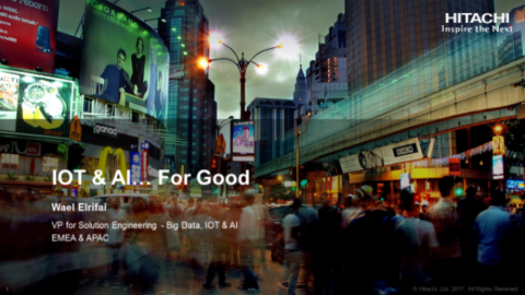 IoT &amp; A.I. For Good