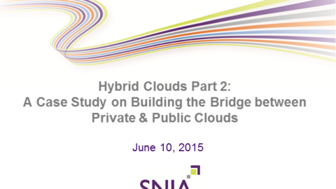 Hybrid Clouds Part 2: Case Study on Building the Bridge between Private &amp; Public