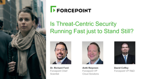 Is Threat-Centric Security Running so Fast just to Stand Still?