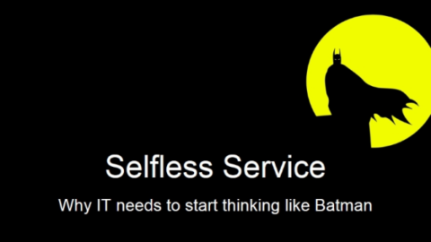 A new approach to IT Service Management: Selfless Service