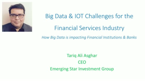 Big Data &amp; IoT Challenges for the Financial Services Industry
