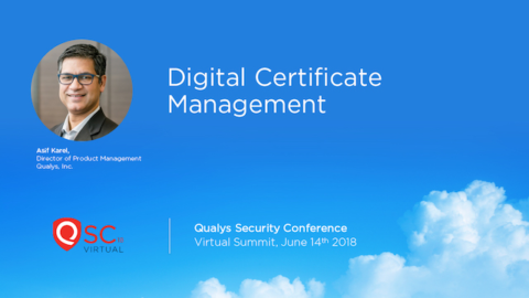 Digital Certificate Management