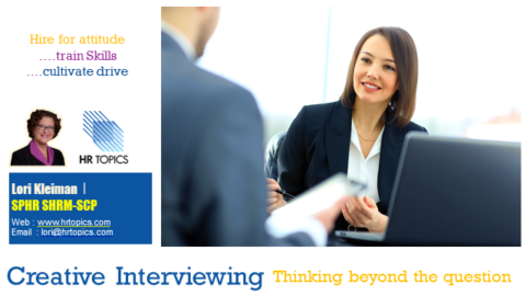 Creative Interviewing &#8211; Thinking Beyond the Question