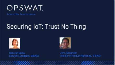 Securing IoT: Trust No Thing