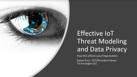 Effective IoT Threat Modeling and Data Privacy