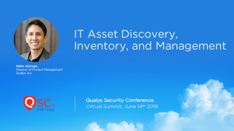 IT Asset Discovery, Inventory, and Management