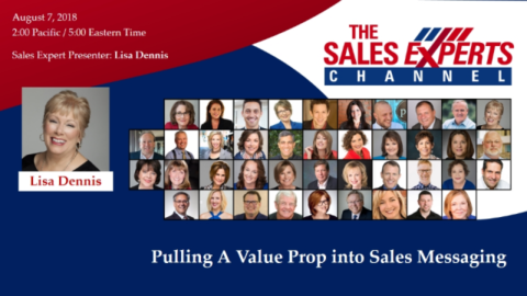 Pulling A Value Prop into Sales Messaging