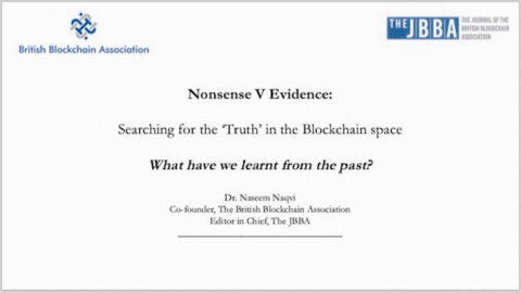 Searching for the Truth in the Blockchain Space: Evidence V Nonsense