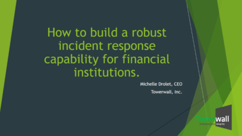 How to Build a Robust Incident Response Capability for Financial Institutions