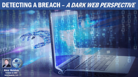 Detecting a Breach – Dark Web Perspective