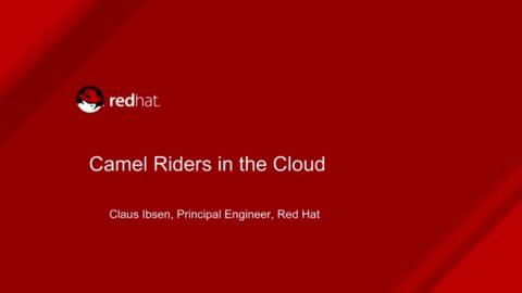 Camel Riders in the Cloud