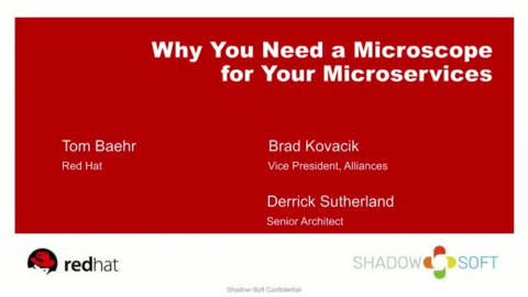 Why You Need a Microscope for your Microservices
