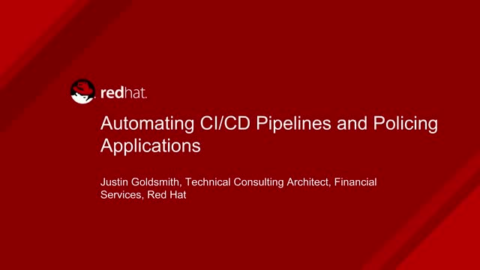 Automating CI/CD Pipelines and Policing Applications