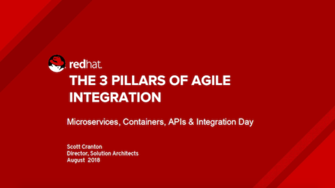 The Three Pillars of Agile Integration: Connector, Container &amp; API