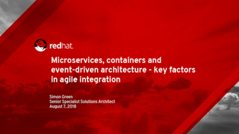 Microservices, Containers &amp; Event-Driven Architecture: Key Integration Factors