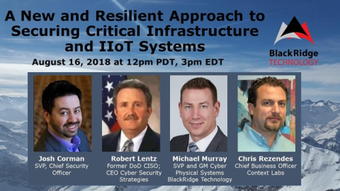 A New and Resilient Approach to Securing Critical Infrastructure and IIoT