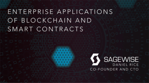 Enterprise Applications of Blockchain and Smart Contracts