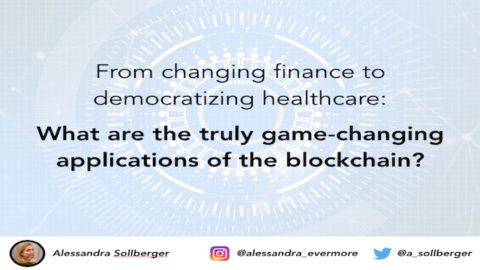 Changing Finance: Game-Changing Applications of the Blockchain
