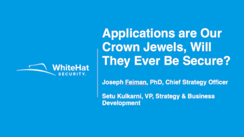 Applications are Our Crown Jewels, Will They Ever Be Secure?