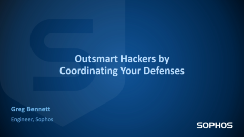 Outsmart Hackers by Coordinating Your Defenses