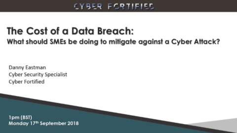 What Should SMEs be doing to mitigate against a Cyber Attack?