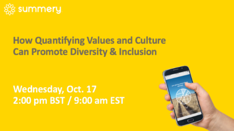 How Quantifying Values &amp; Culture Can Promote Diversity &amp; Inclusion