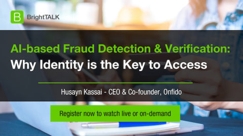 AI-based Fraud Detection &amp; Verification: Why Identity is the Key to Access