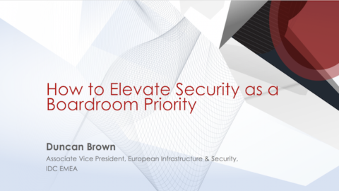 How to Elevate Security as a Boardroom Priority